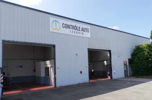 Façade de Contrôle Auto Lesquin